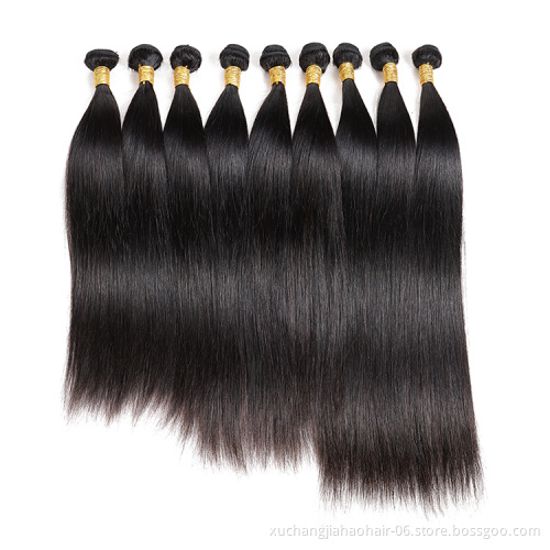 Free Sample Human Hair Extensions 8A  Raw Unprocessed Virgin Cuticle Aligned Mink Brazilian Human Hair Bundles